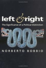 Cover of: Left and Right by Norberto Bobbio