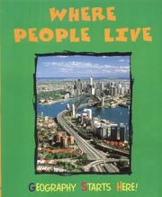 Cover of: Where People Live (Geography Starts Here!)