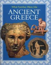 Cover of: Ancient Greece (What Families Were Like) by Alison Cooper