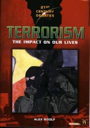 Cover of: Terrorism (21st Century Debates) by Alex Woolf