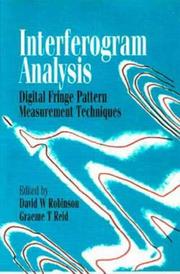 Interferogram analysis by David W. Robinson