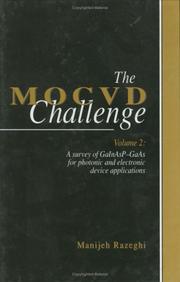 Cover of: The MOCVD challenge by M. Razeghi