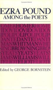 Cover of: Ezra Pound among the Poets