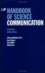 Cover of: Handbook of science communication