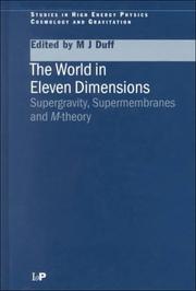 The World in Eleven Dimensions by M. J. Duff