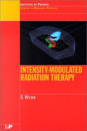 Cover of: Intensity-Modulated Radiation Therapy (Series in Medical Physics) by S. Webb, S. Webb