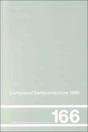 Cover of Compound semiconductors 1999 by international symposium on compound semiconductors (26th 1999 berlin, germany)