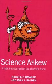 Cover of: Science Askew by Donald M Simanek, John. Holden