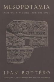 Cover of: Mesopotamia: Writing, Reasoning, and the Gods