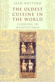 Cover of: The Oldest Cuisine in the World by Jean Bottero