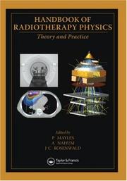 Handbook of radiotherapy physics