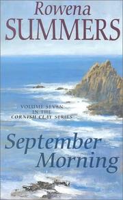Cover of: September Morning (Cornish Clay)