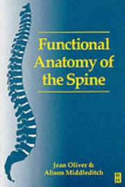 Cover of: Functional anatomy of the spine