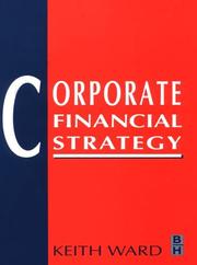 Cover of: Corporate financial strategy