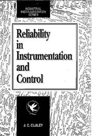 Cover of: Reliability in instrumentation and control