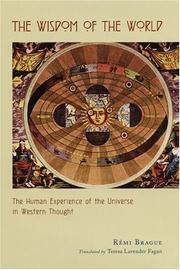 Cover of: The Wisdom of the World: The Human Experience of the Universe in Western Thought