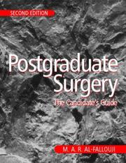 Cover of: Postgraduate Surgery | M. A. R. Al-Fallouji