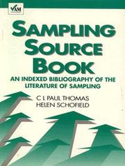 Cover of: Sampling source book | C. L. Paul Thomas
