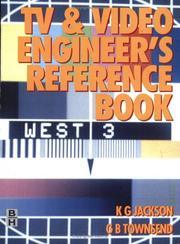 Cover of: TV & Video Engineer's Reference Book
