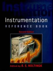 Cover of: Instrumentation reference book by edited by B.E. Noltingk, with specialist contributors.