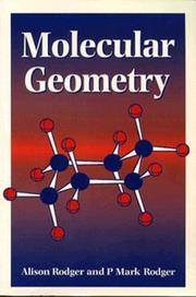 Cover of: Molecular geometry | Alison Rodger