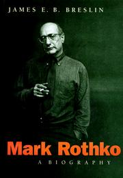 Mark Rothko by James E. B. Breslin