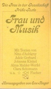 Cover of: Frau und Musik