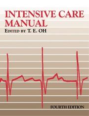 Cover of: Intensive care manual