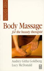 Cover of: Body Massage for the Beauty Therapist, Third Edition