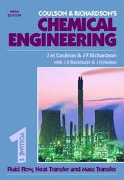 Cover of: Coulson & Richardson's chemical engineering by J. M. Coulson