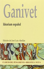 Cover of: Idearium español - Edición Clásicos del Pensamiento
