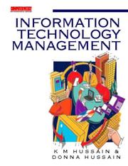 Cover of: Information technology management