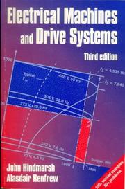 Cover of: Electrical Machines and Drives, Third Edition