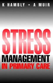 Cover of: Stress management in primary care