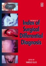 Cover of: French's index of surgical differential diagnosis