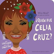 Cover of: ¿Quién Fue Celia Cruz?: ¿Quién Fue? un Libro de Cartón
