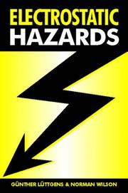 Cover of: Electrostatic hazards by Günter Lüttgens