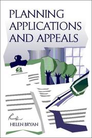 Cover of: Planning applications and appeals