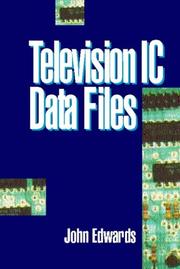 Cover of: Television IC data files by Edwards, John