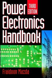 Cover of: Power Electronics Handbook | Fraidoon MAZDA