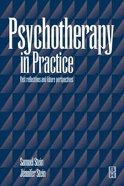 Cover of: Psychotherapy in practice by Samuel M. Stein