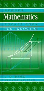 Newnes mathematics pocket book for engineers by Bird, J. O.