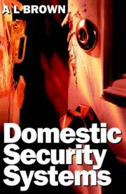 Cover of: Domestic security systems