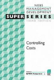 Cover of: Controlling Costs (Super)