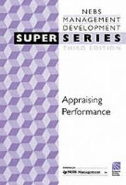 Cover of: Appraising Performance (Super)