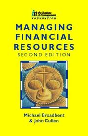 Cover of: Managing financial resources