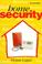 Cover of: Home security