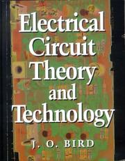 Cover of: Electrical circuit theory and technology