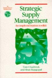 Cover of: Strategic Supply Management: An Implementation Toolkit