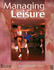 Cover of: Managing leisure